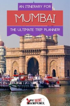 Mumbai Itinerary Pinterest Image