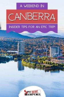 Weekend in Canberra Pinterest Image
