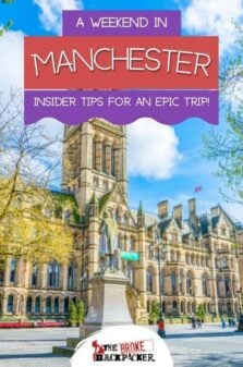 Weekend in Manchester Pinterest Image