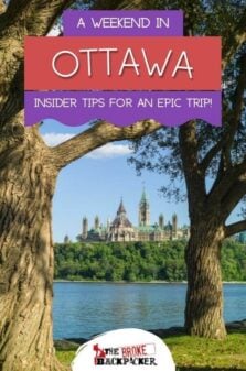 Weekend in Ottawa Pinterest Image