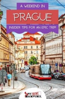 Weekend in Prague Pinterest Image