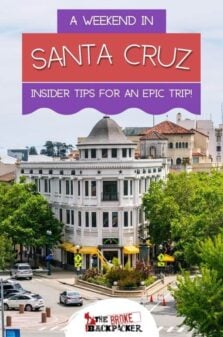 Weekend in Santa Cruz Pinterest Image