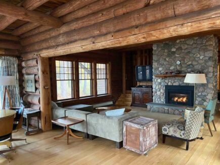 Log Cabin with Private Beach Access, Wisconsin