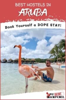 Best Hostels in Aruba Pinterest Image