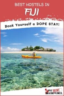 Best Hostels in Fiji Pinterest Image