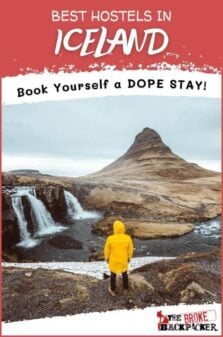 Best Hostels in Iceland Pinterest Image