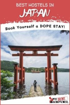 Best Hostels in Japan Pinterest Image