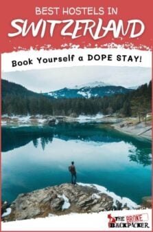 Best Hostels in Switzerland Pinterest Image