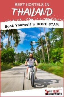 Best Hostels in Thailand Pinterest Image