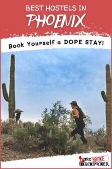 Best Hostels in Phoenix Pinterest Image