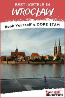 Best Hostels in Wroclaw Pinterest Image