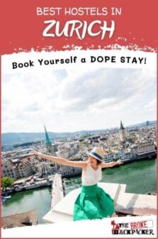 Best Hostels in Zurich Pinterest Image