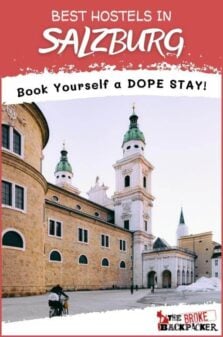 Best Hostels in Salzburg Pinterest Image
