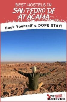 Best Hostels in San Pedro De Atacama Pinterest Image