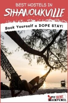 Best Hostels in Sihanoukville Pinterest Image