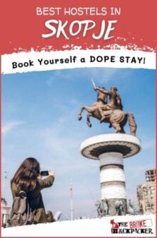 Best Hostels in Skopje Pinterest Image