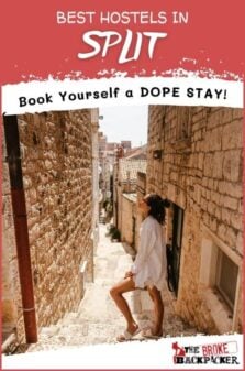 Best Hostels in Split Pinterest Image