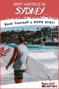 Best Hostels in Sydney Pinterest Image