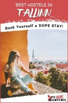 Best Hostels in Tallinn Pinterest Image