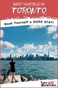 Best Hostels in Toronto Pinterest Image