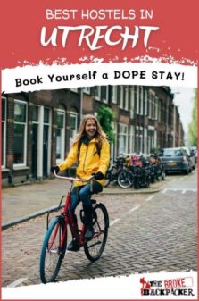 Best Hostels in Utrecht Pinterest Image