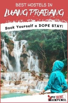 Best Hostels in Luang Prabang Pinterest Image