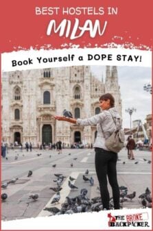 Best Hostels in Milan Pinterest Image