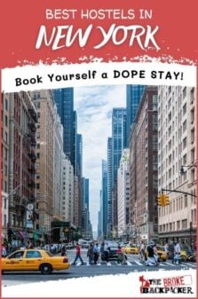 Best Hostels in New York Pinterest Image