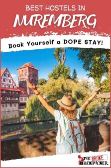 Best Hostels in Nuremberg Pinterest Image