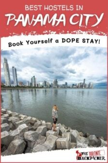 Best Hostels in Panama City Pinterest Image