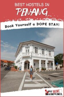 Best Hostels in Penang Pinterest Image
