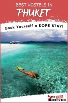 Best Hostels in Phuket Pinterest Image