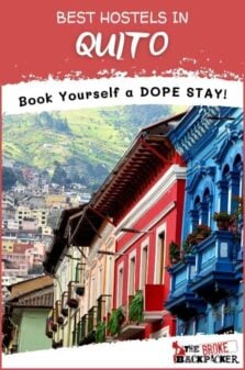 Best Hostels in Quito Pinterest Image