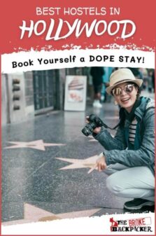 Best Hostels in Hollywood Pinterest Image