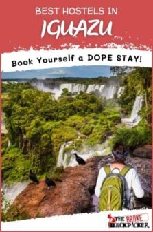 Best Hostels in Iguazu Pinterest Image