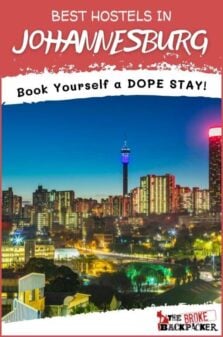 Best Hostels in Johannesburg Pinterest Image