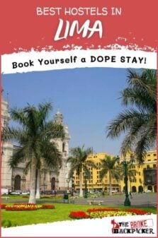 Best Hostels in Lima Pinterest Image