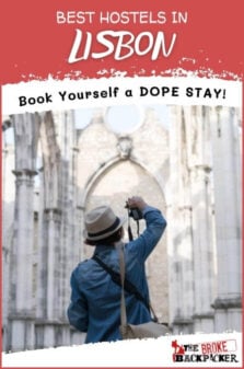 Best Hostels in Lisbon Pinterest Image