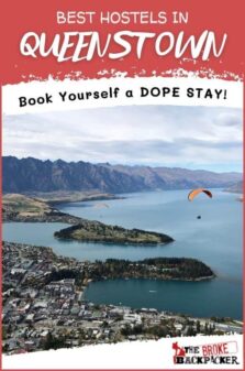 Best Hostels in Queenstown Pinterest Image