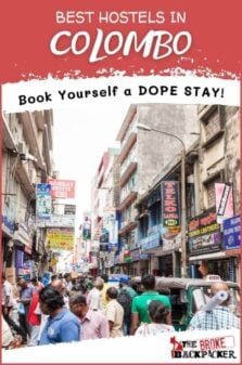 Best Hostels in Colombo Pinterest Image