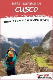 Best Hostels in Cusco Pinterest Image