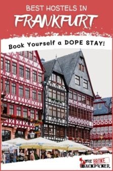 Best Hostels in Frankfurt Pinterest Image