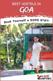 Best Hostels in Goa Pinterest Image