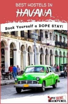 Best Hostels in Havana Pinterest Image