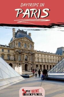 Day Trips in Paris Pinterest Image