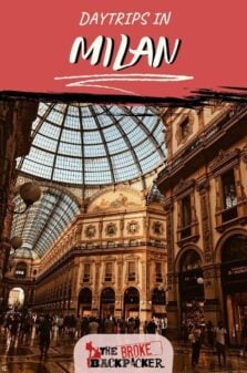 Day Trips in Milan Pinterest Image