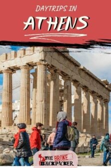 Day Trips in Athens Pinterest Image