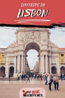 Day Trips in Lisbon Pinterest Image