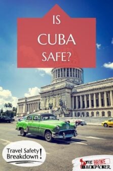 Is Cuba Safe Pinterest Image
