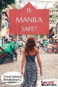 Is Manila Safe Pinterest Image